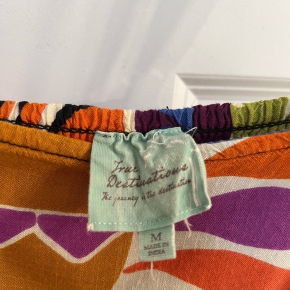 Colorful Patterned Dress - Picture 6 of 6